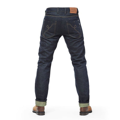 Fuel Greasy Selvedge Jeans in Blue