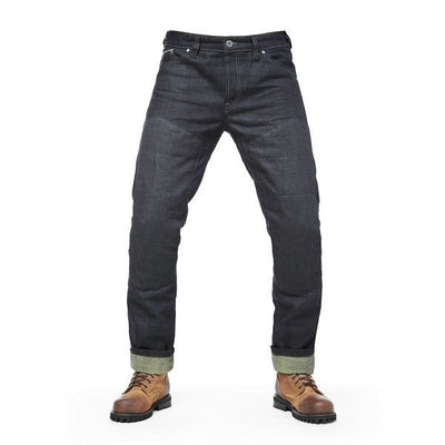 Fuel Greasy Selvedge Jeans in Blue