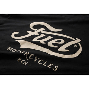 Fuel Logo T-shirt in Black - available at Veloce Club