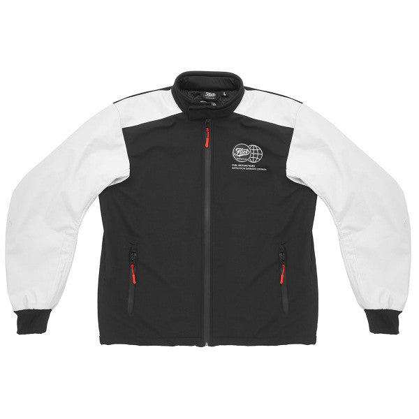 Fuel Patrol Softshell Jacket in Black and White