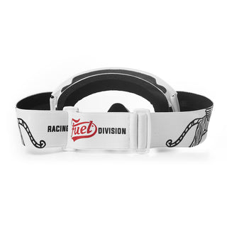 Fuel Racing Division Goggles - White - available at Veloce Club