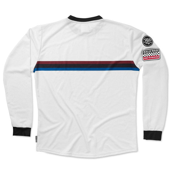 Fuel Rally Raid Jersey in White - available at Veloce Club