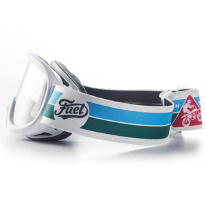 Fuel Rescue Goggles - White - available at Veloce Club