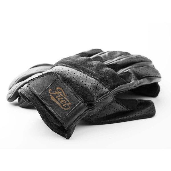 Fuel Rodeo Gloves in Black