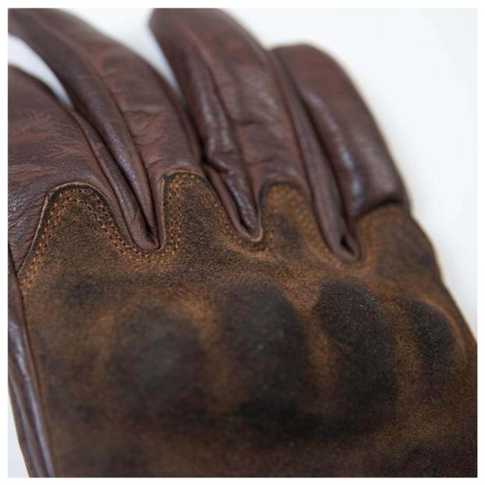 Fuel Rodeo Gloves in Brown