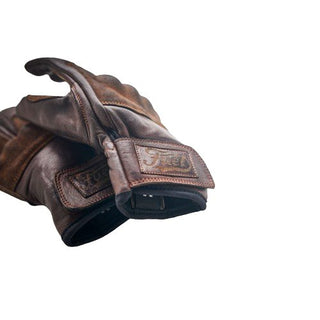 Fuel Rodeo Womens Gloves in Brown 