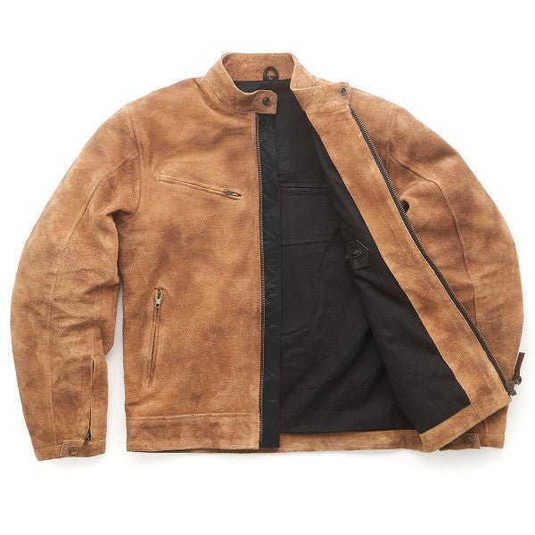 Fuel Sidewaze Leather Jacket in Tan 