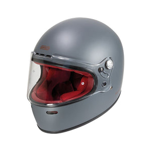 Garibaldi G07X Full Face Helmet in Matt Grey