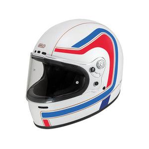 Garibaldi G07X Full Face Helmet in Sedona Graphics Matt White 