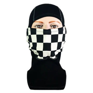 Goldtop Balaclava - Black & White 