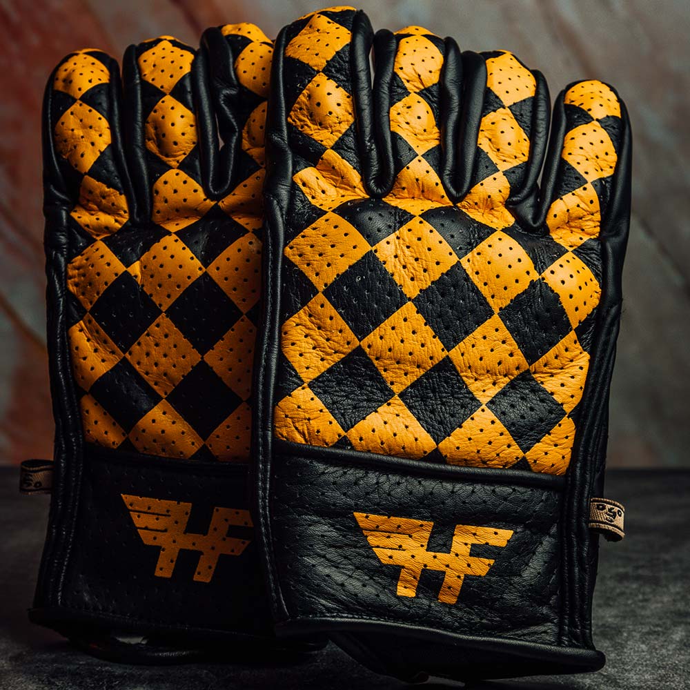 HolyFreedom Bullit Gloves in Black / Yellow