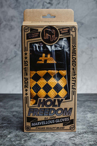 HolyFreedom Bullit Gloves in Black / Yellow 