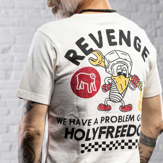 HolyFreedom Revenge T-shirt in white