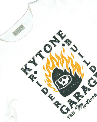 Kytone Ghost Rider T-shirt in White 