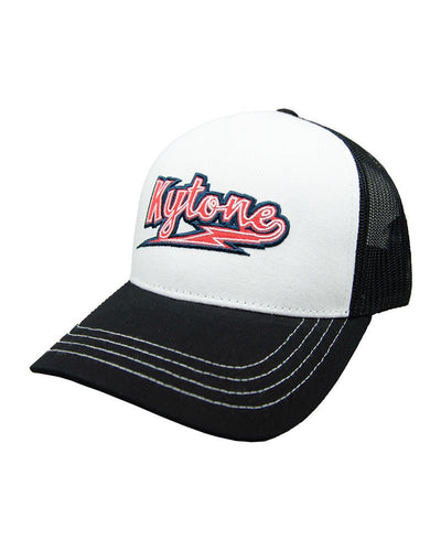 Kytone Lightning Cap - White/Black | Veloce Club
