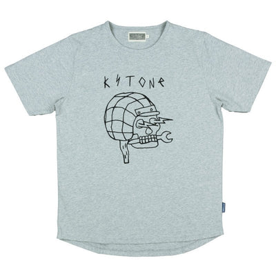 Kytone Outline T-shirt in Grey 