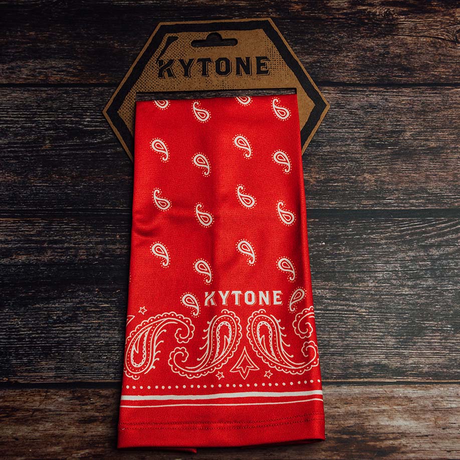 Kytone Paisley Red Neck tube in red