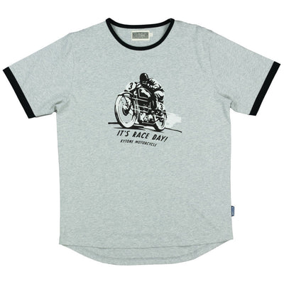 Kytone Race Day T-shirt in Grey 