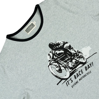 Kytone Race Day T-shirt in Grey