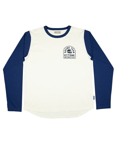 Kytone Racing Crew Long Sleeve - White | Veloce Club