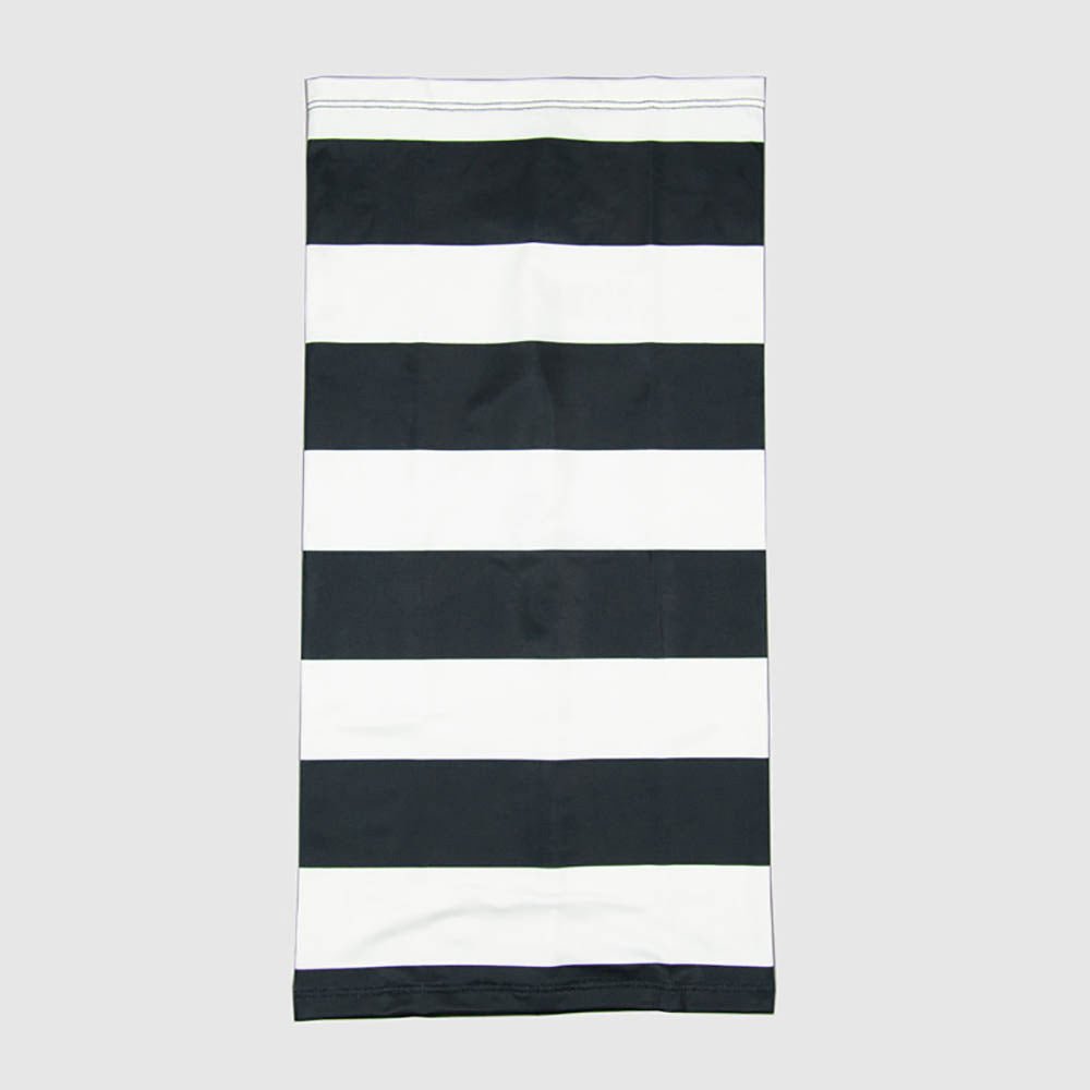 Kytone Stripes Neck tube in Black and White 