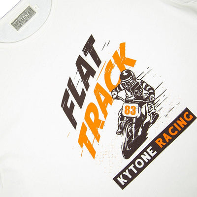 Kytone Tracker T-shirt in White 