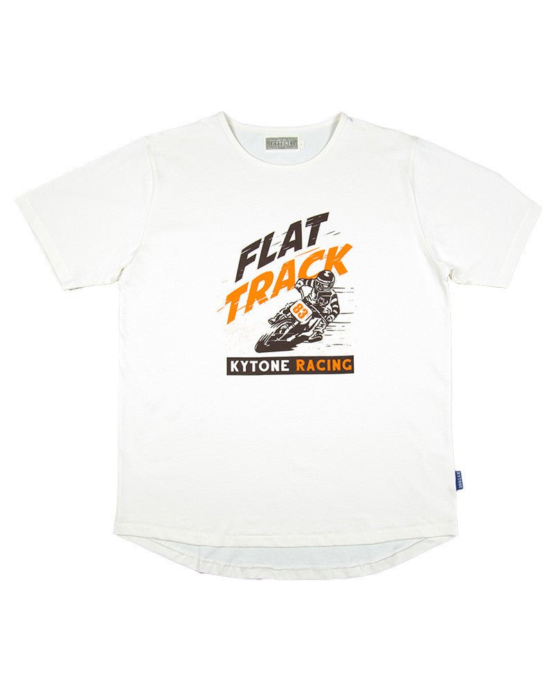 Kytone Tracker T-shirt in White 
