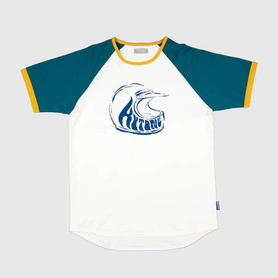 Kytone Visor Blue T-shirt in White