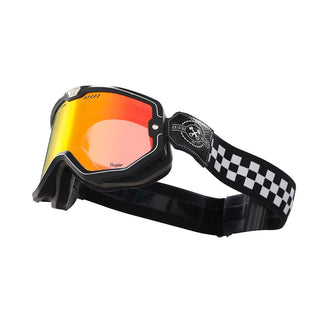 Origine Chequered Goggles - Black / White