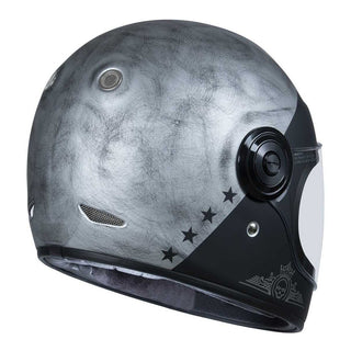 Origine Vega 22.06 Rocker Helmet in Matt Silver / Black 