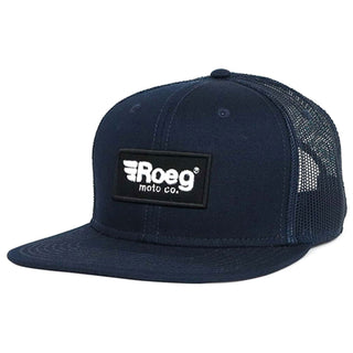 Roeg Blake Trucker Cap in Navy 