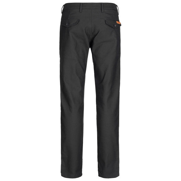 Rokker Chino Motorcycle Trousers in Black 