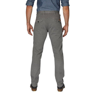 Rokker Chino Tweed Trousers in Grey