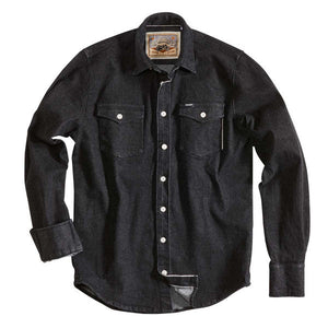 Rokker Maine Denim Shirt in Black 