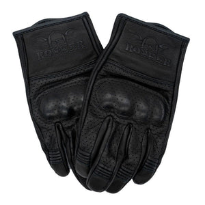 Rokker Tucson Perforated Gloves in Black 