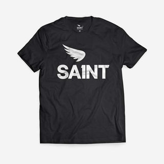 SA1NT No.1 T-shirt in Black
