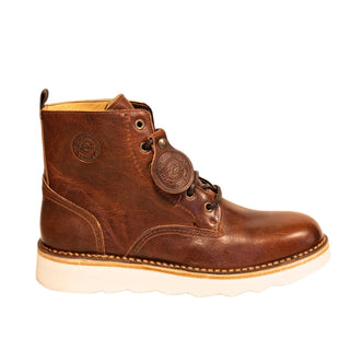 The Brotherhood Boot Company Patrol boot in Copperhead Brown 