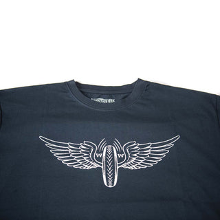 Wheels and Waves Spitfire T-shirt in Blue 