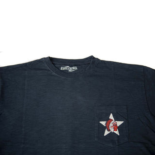 Wheels and Waves Starfire T-shirt in Blue 