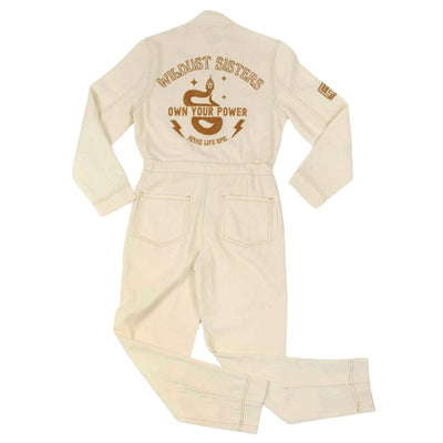Wildust Sisters Aviator Ladies Jumpsuit - Ecru | Veloce Club
