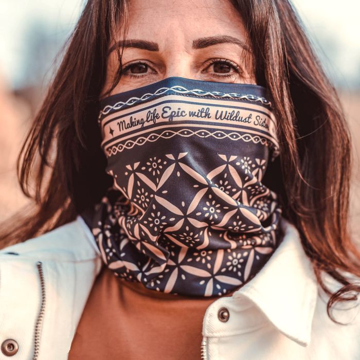 Wildust Sisters Neck Tube - Epic Black | Veloce Club