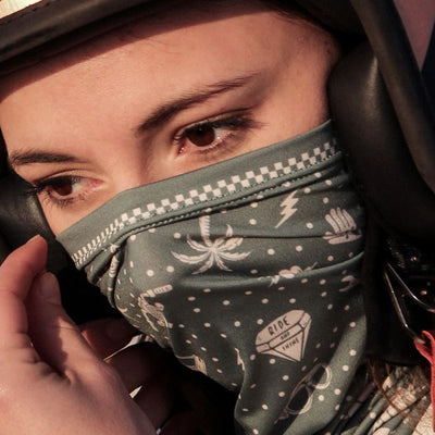 Wildust Sisters Neck Tube - Green Bay | Veloce Club