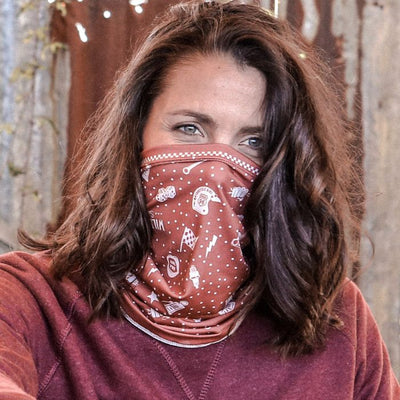 Wildust Sisters Neck Tube - Red Chilli | Veloce Club