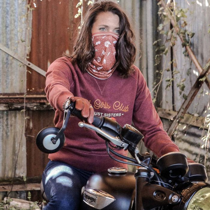 Wildust Sisters Neck Tube - Red Chilli | Veloce Club