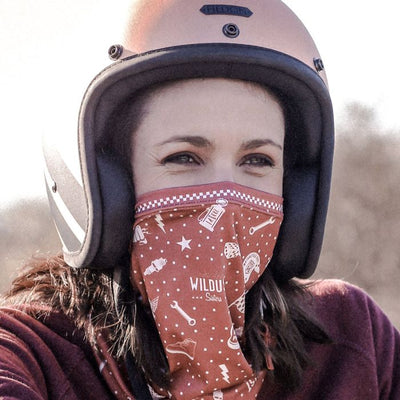 Wildust Sisters Neck Tube - Red Chilli | Veloce Club