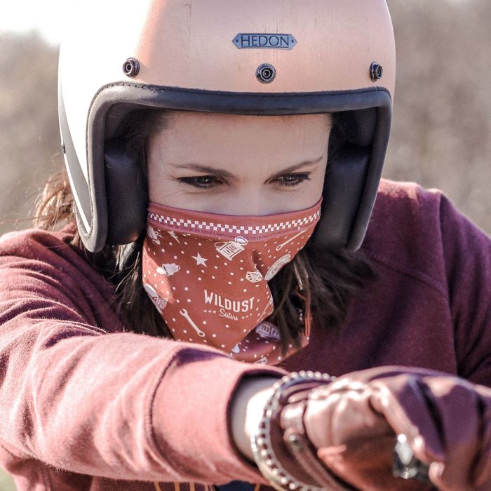 Wildust Sisters Neck Tube - Red Chilli | Veloce Club 