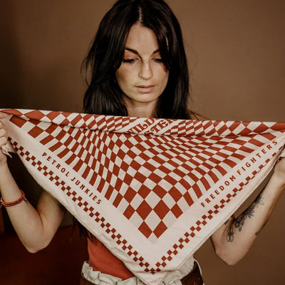 Wildust Sisters Petrol Junkies Scarf | Veloce Club