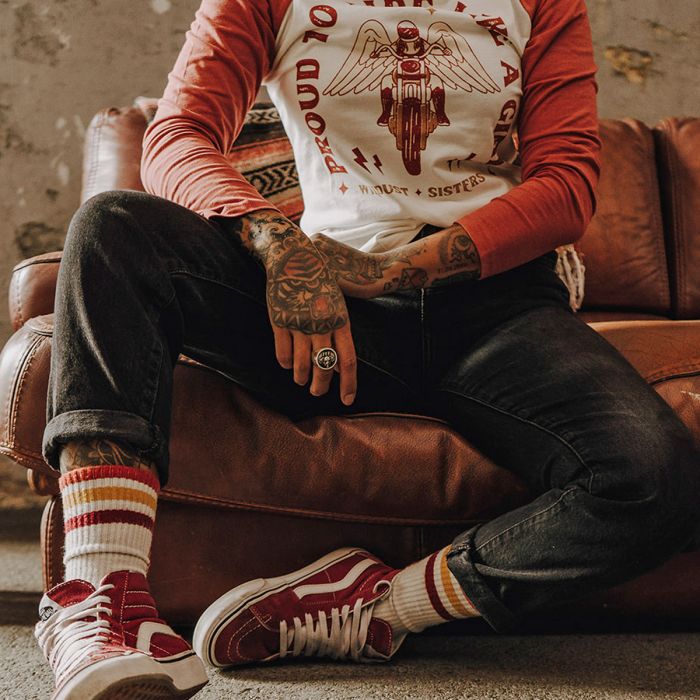 Wildust Sisters Ride Like a Girl Long Sleeve Tee