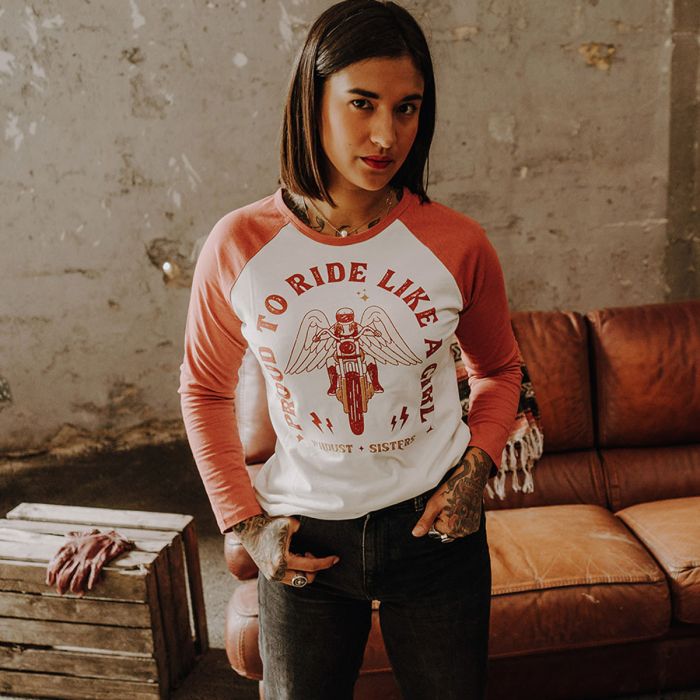 Wildust Sisters Ride Like a Girl Long Sleeve Tee