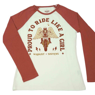 Wildust Sisters Ride Like a Girl Long Sleeve Tee
